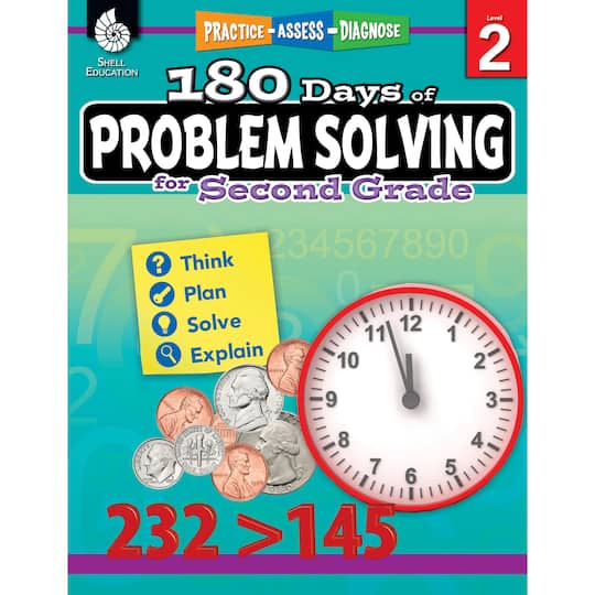 180 Days of Problem Solving Book, Grade 2 By Shell Education | 8.5" x 11" | Michaels®
